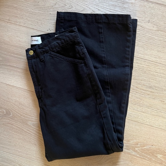 FRAME Le Baggy Palazzo Jeans size 26 - Picture 7 of 9